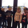 We made funky hats!