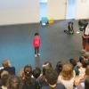 This is Snehi, introducing our class assembly to the whole school! 