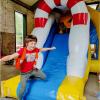 Bouncy castle during Graduation day!